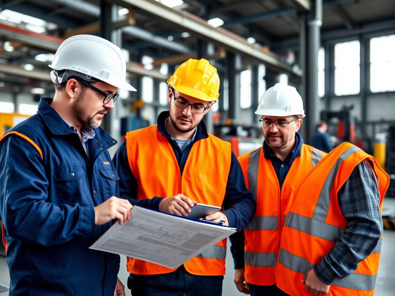 SWES engineering team on site